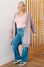 Load image into Gallery viewer, The Way It Was Cardigan in Mauve
