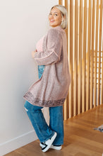 Load image into Gallery viewer, The Way It Was Cardigan in Mauve
