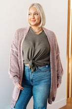 Load image into Gallery viewer, The Way It Was Cardigan in Mauve
