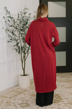 Load image into Gallery viewer, Travel City Scape Turtle Neck Tunic in Wine
