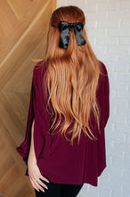 Load image into Gallery viewer, Universal Philosophy Blouse in Wine
