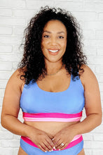 Load image into Gallery viewer, Venice Color Block Swim Top
