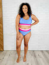 Load image into Gallery viewer, Venice Color Block Swim Top
