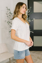 Load image into Gallery viewer, We Should Be Together V-Neck Textured Top
