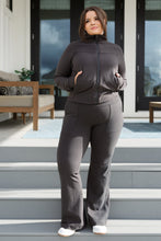 Load image into Gallery viewer, Where Are You Zip Up Jacket in Black
