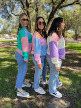 Load image into Gallery viewer, Finnley Colorblock Pullover in Four Colors
