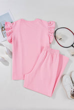 Load image into Gallery viewer, Pearl Beaded Top and Pants Set
