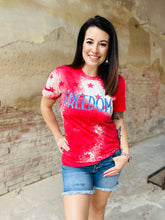 Load image into Gallery viewer, Freedom Bleached Graphic Tee (Youth and Adult)
