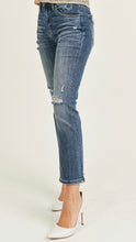 Load image into Gallery viewer, Brielle Vintage Wash Straight Leg Jeans by Risen
