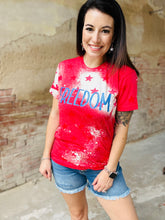 Load image into Gallery viewer, Freedom Bleached Graphic Tee (Youth and Adult)
