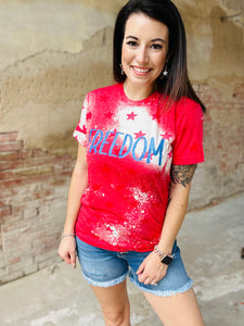 Freedom Bleached Graphic Tee (Youth and Adult)