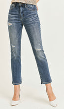 Load image into Gallery viewer, Brielle Vintage Wash Straight Leg Jeans by Risen
