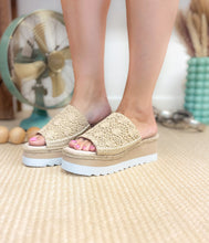 Load image into Gallery viewer, Ophelia Wedges in Cream
