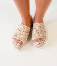 Load image into Gallery viewer, Ophelia Wedges in Cream
