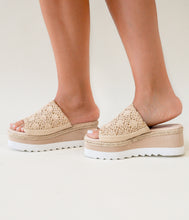 Load image into Gallery viewer, Ophelia Wedges in Cream
