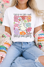 Load image into Gallery viewer, Sorry I'm Late Graphic Tee and Sweatshirt
