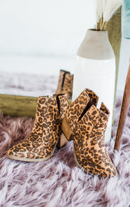 Tarim Bootie in Leopard