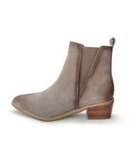 Load image into Gallery viewer, Wylie Suede Ankle Boot in Taupe
