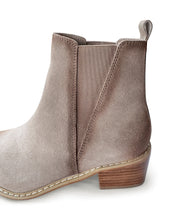 Load image into Gallery viewer, Wylie Suede Ankle Boot in Taupe
