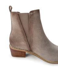 Load image into Gallery viewer, Wylie Suede Ankle Boot in Taupe
