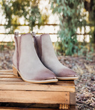 Load image into Gallery viewer, Wylie Suede Ankle Boot in Taupe
