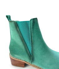 Load image into Gallery viewer, Wylie Suede Ankle Boot in Teal
