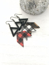 Load image into Gallery viewer, PLAID ARROWS EARRINGS
