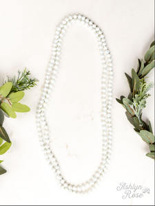 The Essential 60-Inch Double-Wrap Beaded Necklace