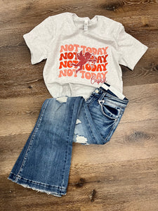 Not Today Cupid Graphic Teeshirt