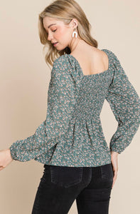 Small Town Dreamer Floral Blouse