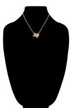 Load image into Gallery viewer, Texas State Pave Glass Crystal Pendant Necklace
