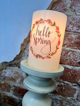 Load image into Gallery viewer, Hello Spring Candle Sleeve
