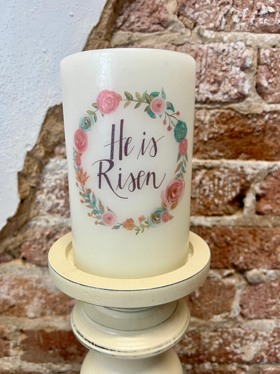 He is Risen Candle Sleeve