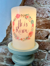 Load image into Gallery viewer, He is Risen Candle Sleeve
