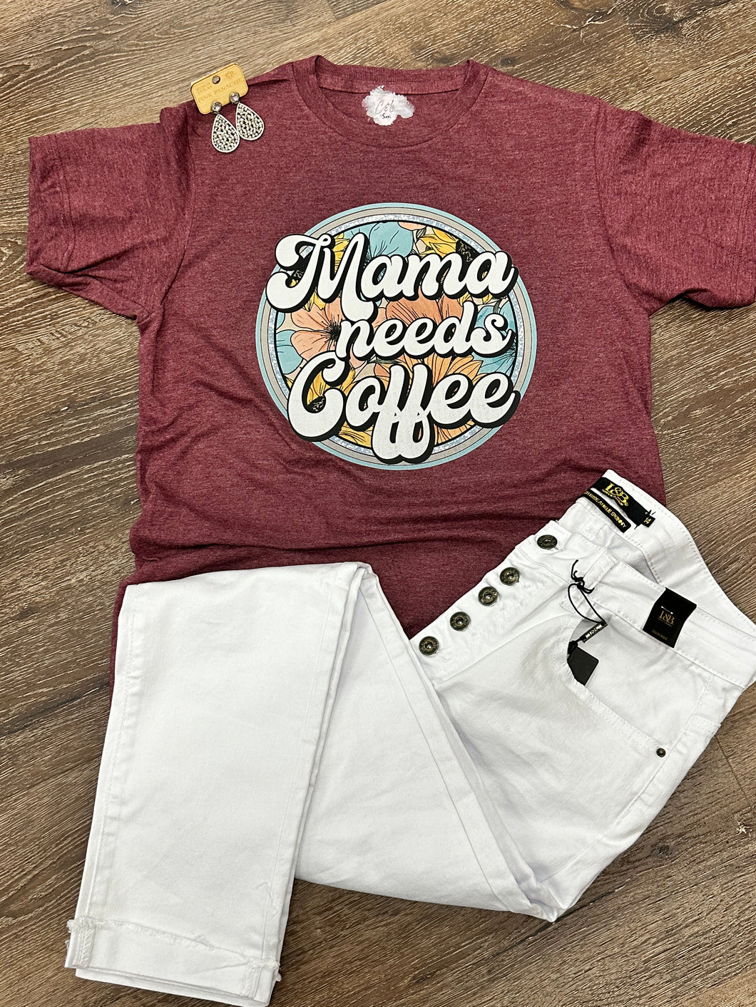 Mama Needs Coffee Graphic T-Shirt