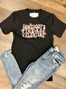 Somebody’s Valentines Graphic Teeshirt