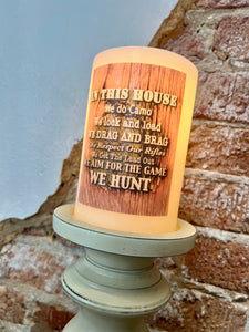 In This House Candle Sleeve