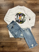 Load image into Gallery viewer, Tie Dye Leopard Mama Graphic Sweatshirt
