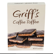 Load image into Gallery viewer, Griff’s Toffee Individual Size- Gluten Free
