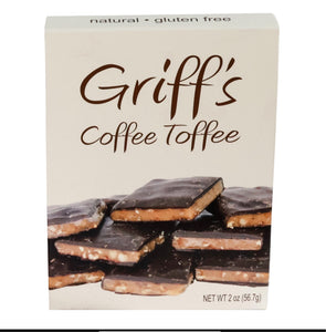 Griff’s Toffee Individual Size- Gluten Free