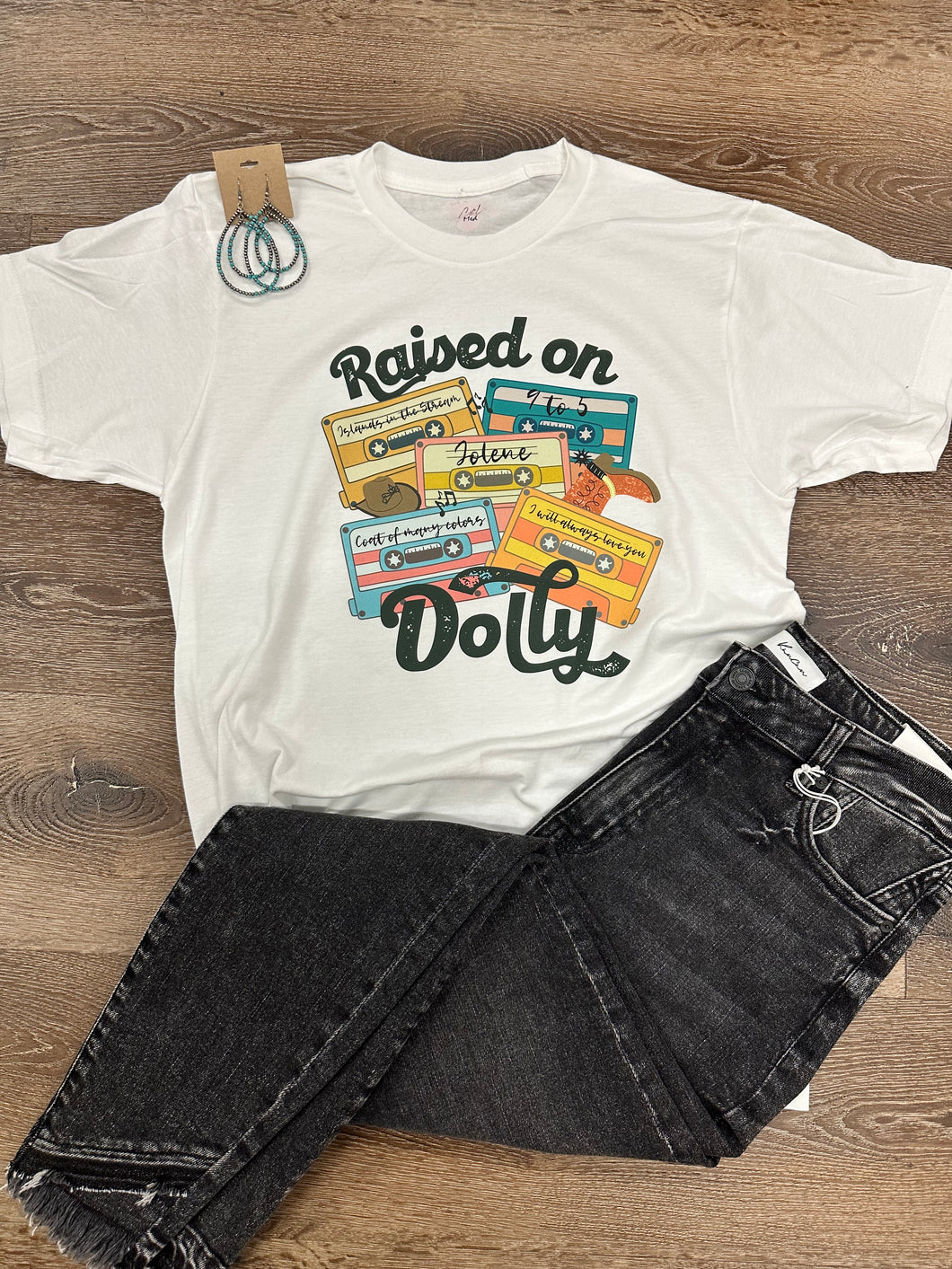 Raised on Dolly Graphic T-Shirt