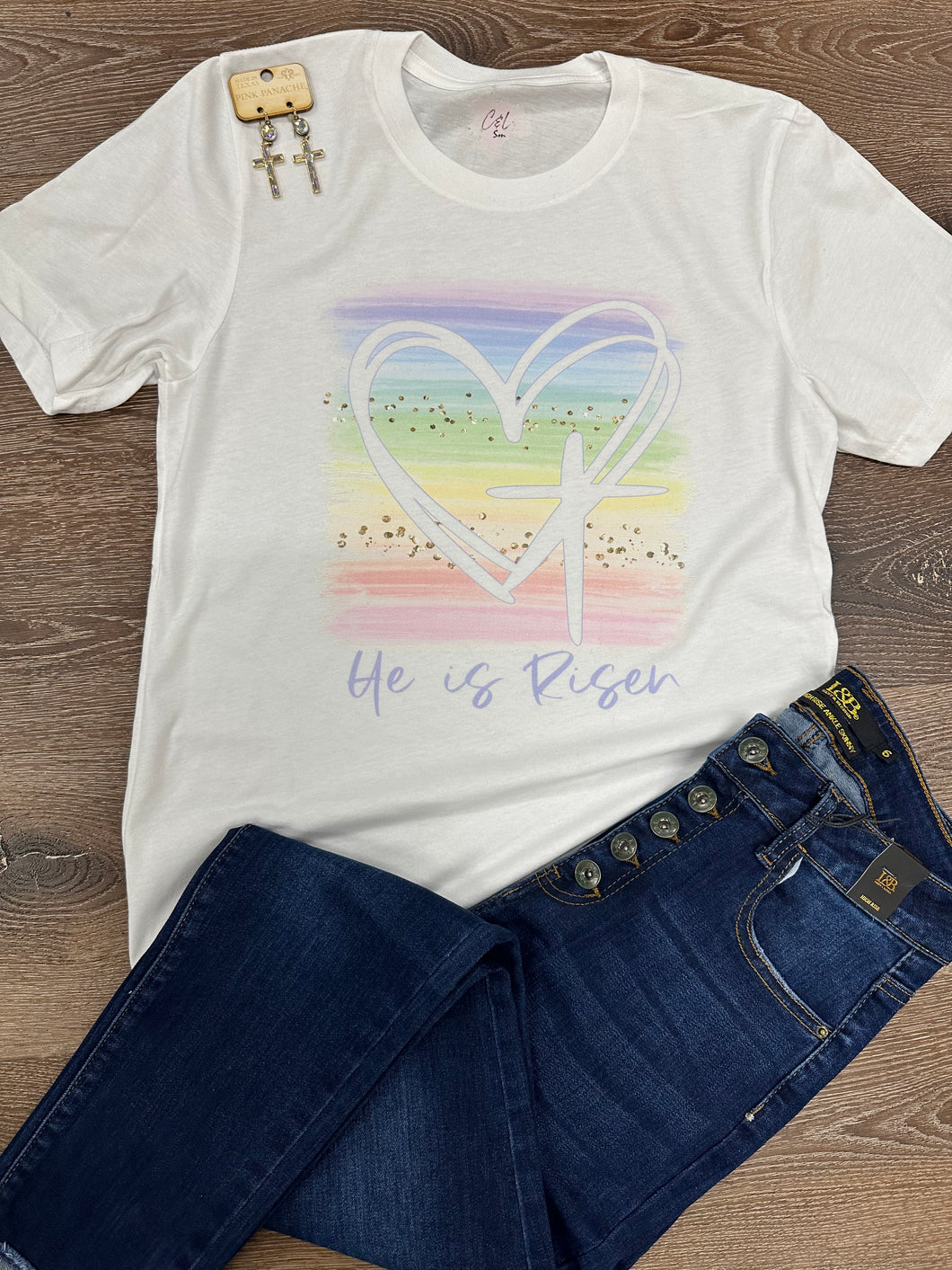 He Is Risen Graphic T-Shirt