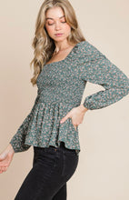 Load image into Gallery viewer, Small Town Dreamer Floral Blouse
