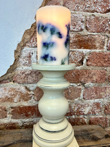 Purple Floral Candle Sleeve
