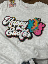 Load image into Gallery viewer, Happy Easter Tie Dye Peeps Graphic T-Shirt
