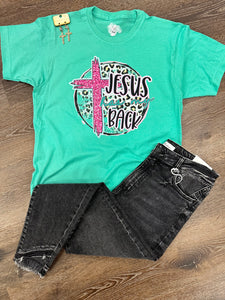 Jesus Has My Back Graphic T-Shirt