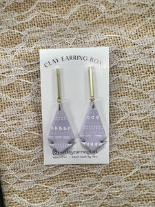 On Vacation Clay Earrings*