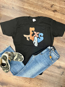 Texas Rhinestone Graphic T-Shirt